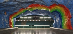 Tunnelbana – le métro de Stockholm est aussi la plus vieille galerie d’art au monde