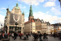 Højbro Plads et Amagertorv sur le Strøget