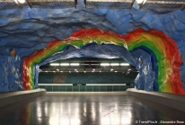 Tunnelbana – le métro de Stockholm est aussi la plus vieille galerie d’art au monde