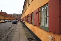 Nyboder, ruelles d’anciennes maisons jaunes atypiques