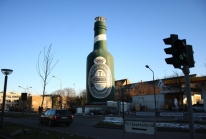 La bouteille de bière Tuborg géante d’Hellerup