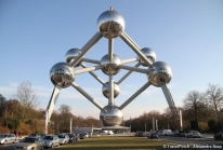 Atomium – un cristal de fer agrandi 165 milliards de fois pour l’Expo Universelle de 1958 à Bruxelles
