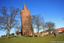 Les ruines du château de Vordingborg : la Gåsetårnet